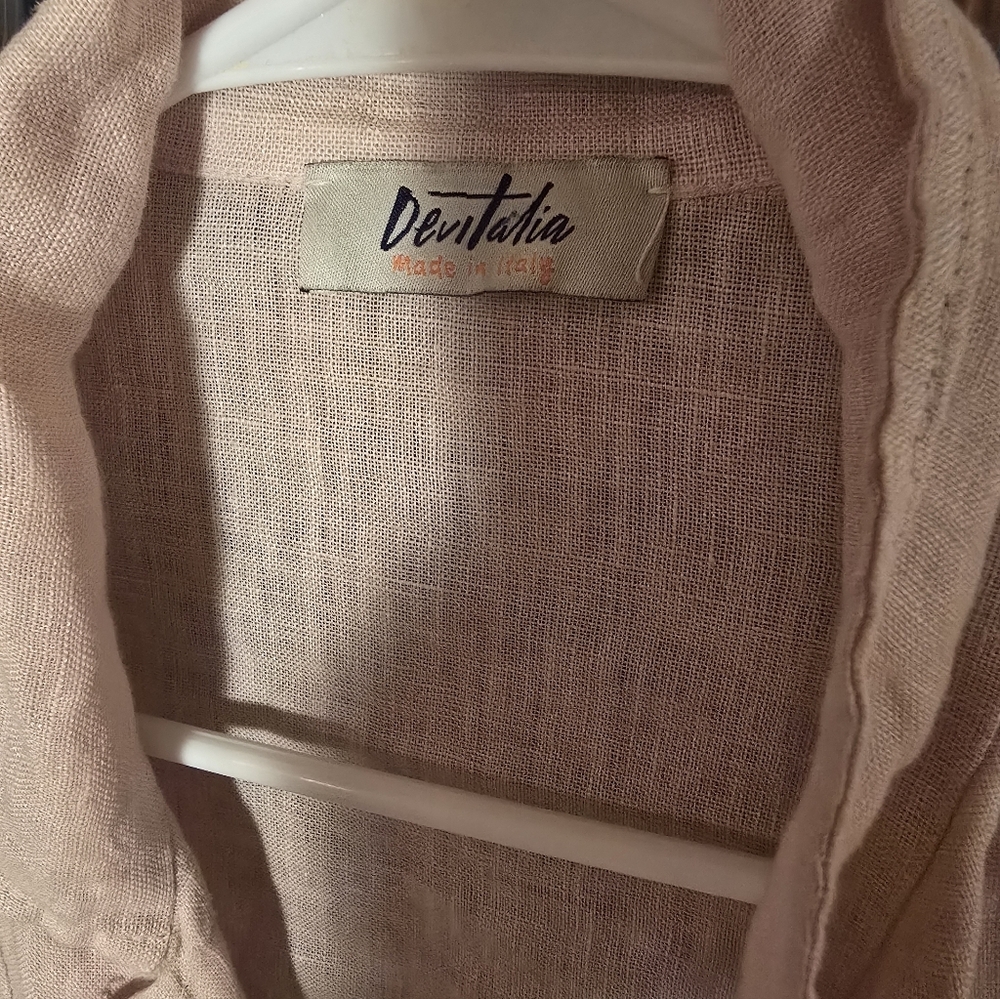 Devitalia Linen Coat Dress - Picture 4 of 6